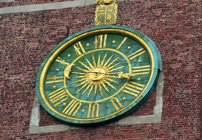 Clock detail